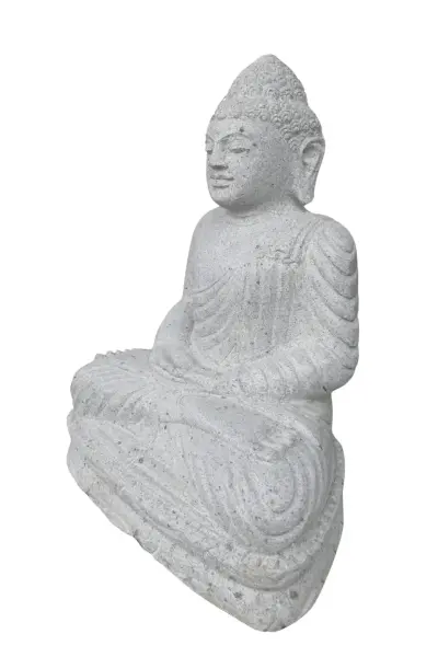 Artikelbild 6 des Artikels “Sitzender Buddha aus Flussstein 45cm Höhe. “